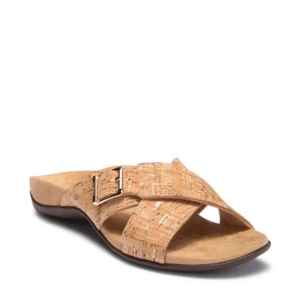 Vionic Dorie Slide Cork Sandals - Size 9